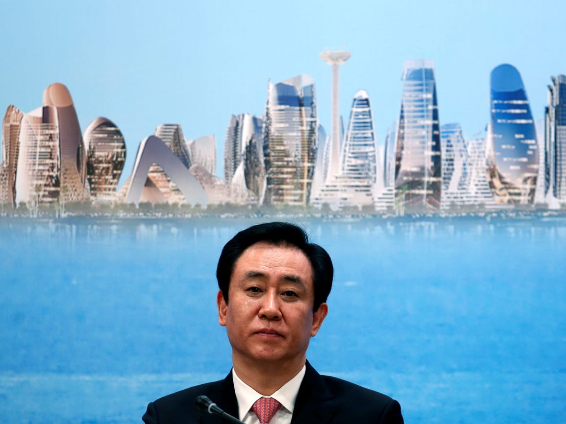 Le fondateur du promoteur immobilier chinois Evergrande, qui était autrefois la deuxième personne la plus riche d'Asie, n'est plus milliardaire.