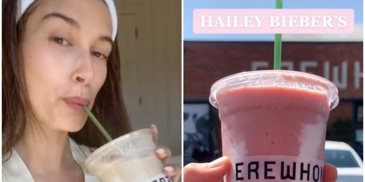 L'épicier de luxe Erewhon vend 40 000 smoothies Strawberry Skin Glaze de Hailey Bieber par mois