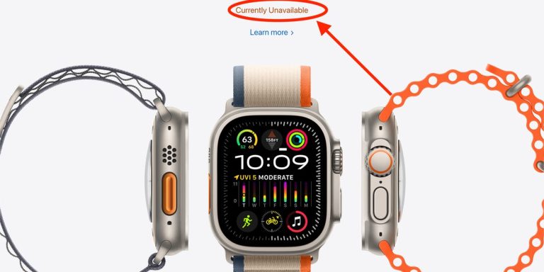 Vous ne pouvez plus acheter les dernières montres Apple sur la boutique en ligne d’Apple