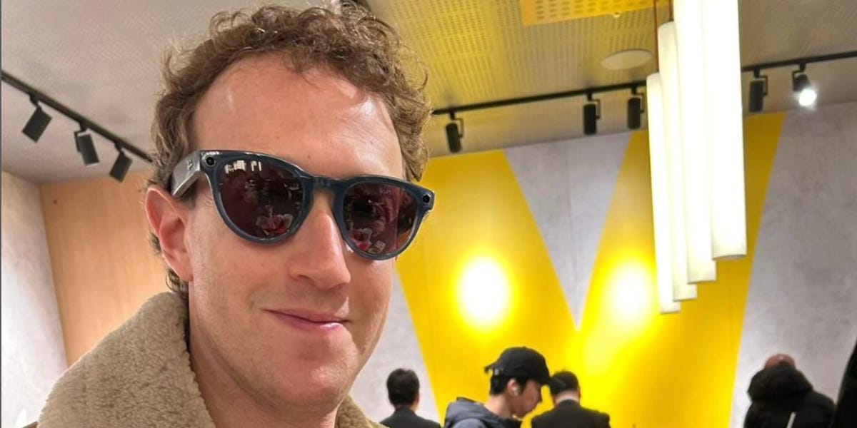 Mark Zuckerberg a été époustouflé par une visite dans un McDonald's japonais et a plaisanté en disant que c'était si bon qu'il devrait avoir une étoile Michelin