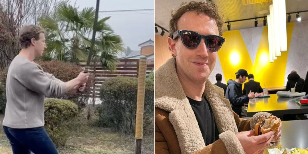 Mark Zuckerberg est le touriste américain par excellence au Japon