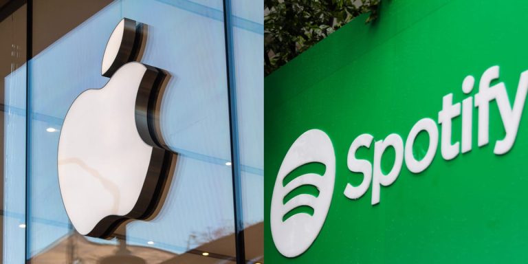 Même l'amende de 2 milliards de dollars imposée à Apple n'a apparemment pas stoppé son conflit avec Spotify.