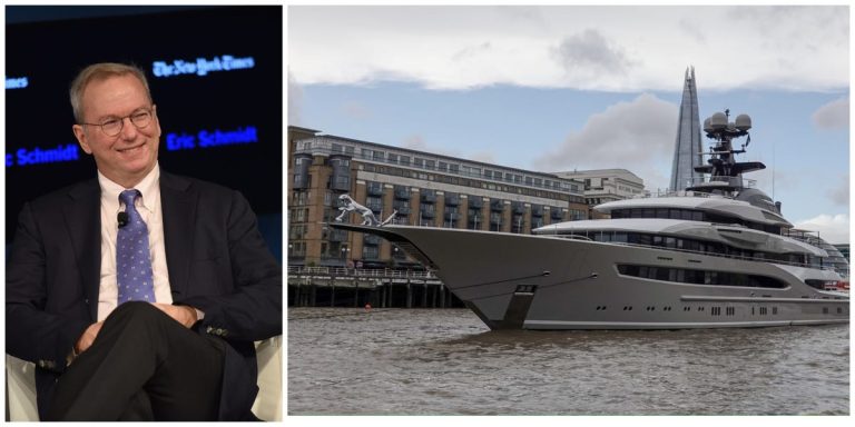 Eric Schmidt était censé acheter un yacht ayant appartenu à un oligarque russe.  Voici celui qu'il a acheté à la place.