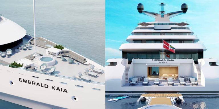 Une compagnie de croisière ultra-luxueuse veut attirer les riches Américains avec ses « yachts » tout compris – découvrez à quoi ressemblera le nouveau navire de 128 passagers